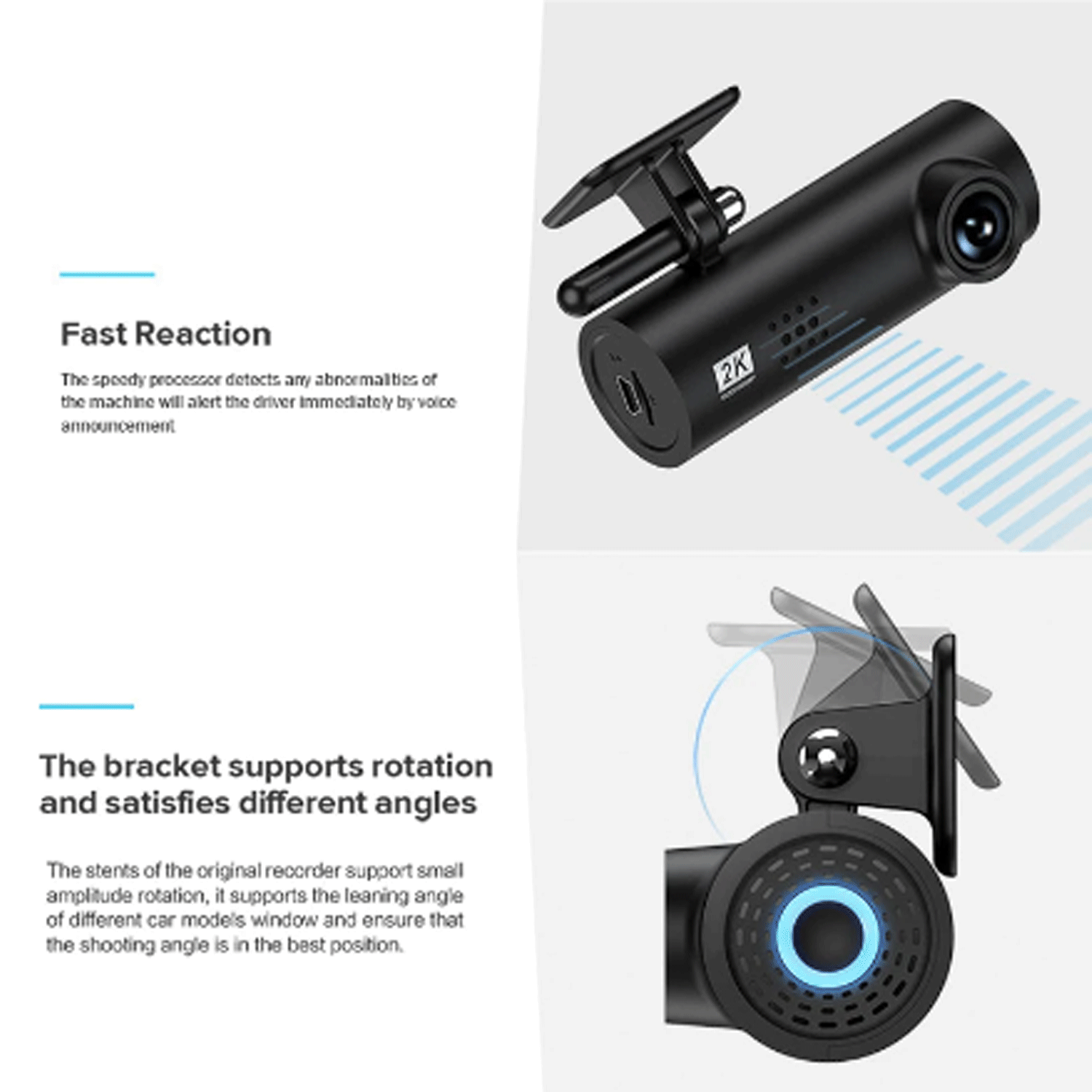 Hidden Dash Cam Car FULL HD 1080P WIFI - Image 3