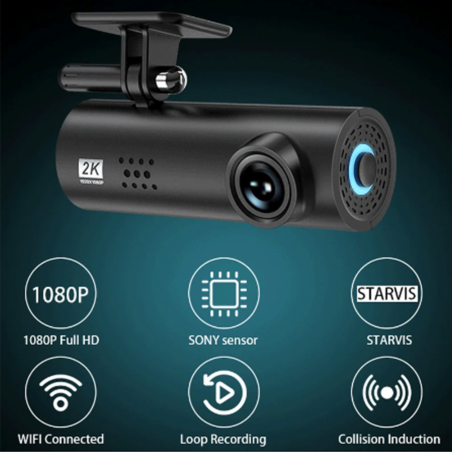 Hidden Dash Cam Car FULL HD 1080P WIFI - Image 4