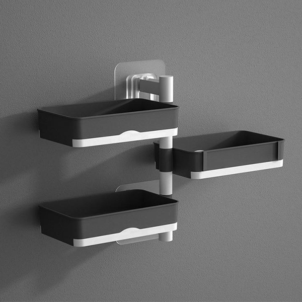 180° Degree soap shelfs -BLACK