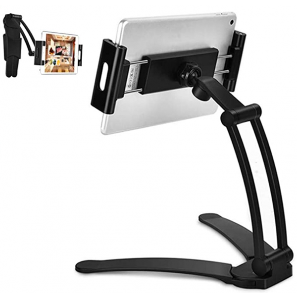 2in1 Stand Tablet and Phone Holder Black