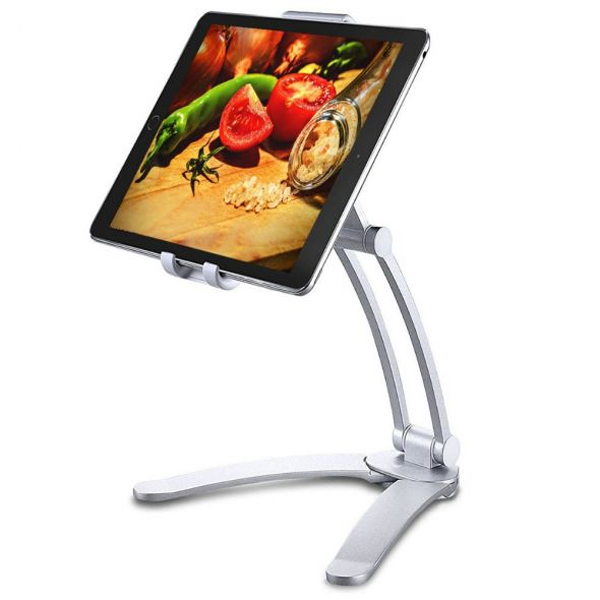 2in1 Stand Tablet and Phone Holder White