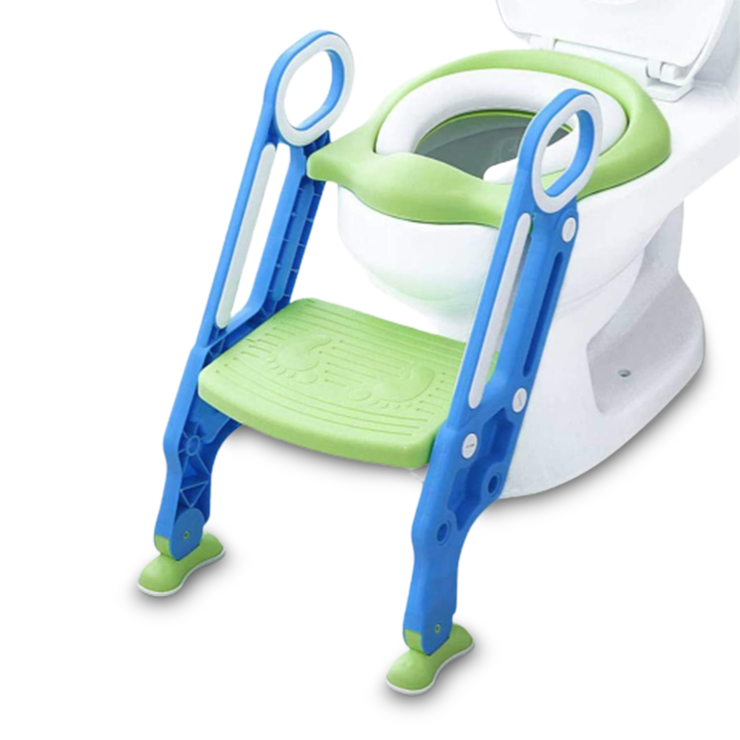 3in1 Kid's Potty Toilet Trainer Seat with Step Ladder Adjustable