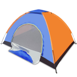 Automatic Tent for 4 prs Blue and Orange