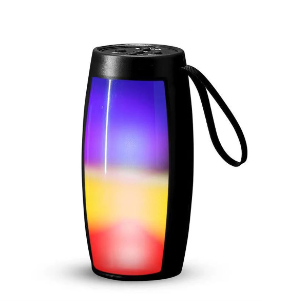Bluetooth Wireless active big Column Box Portable Outdoor super Bass Speaker With LED Light