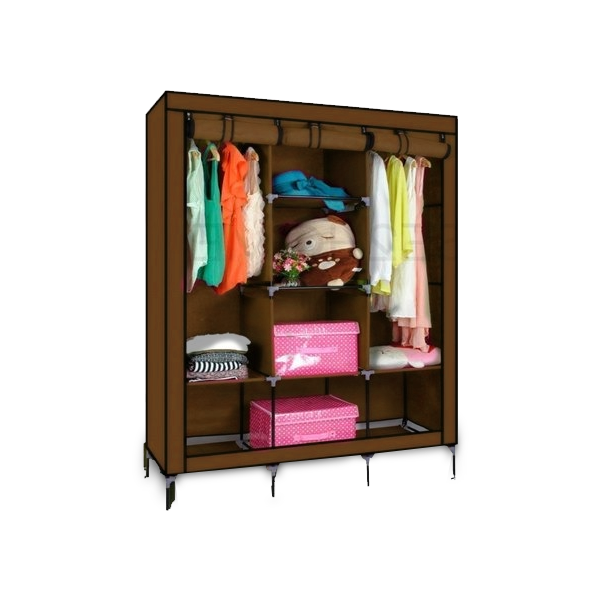 Cloth Wardrobe Brown