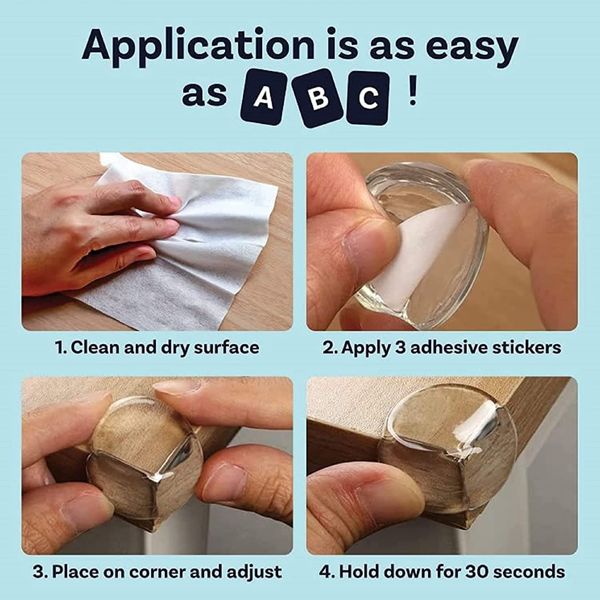 Corner Protector, Baby Proofing, Table Corner Guards - Image 2