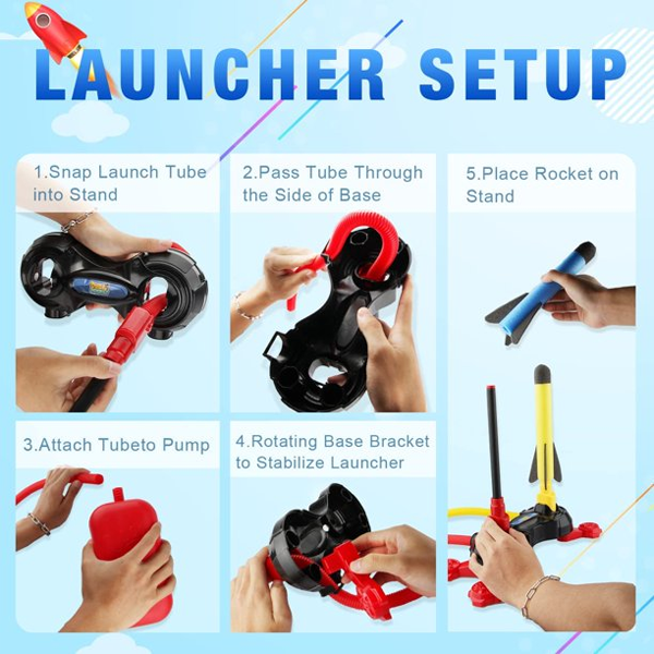 Duel Rocket Launcher Toy for Kids - Image 3