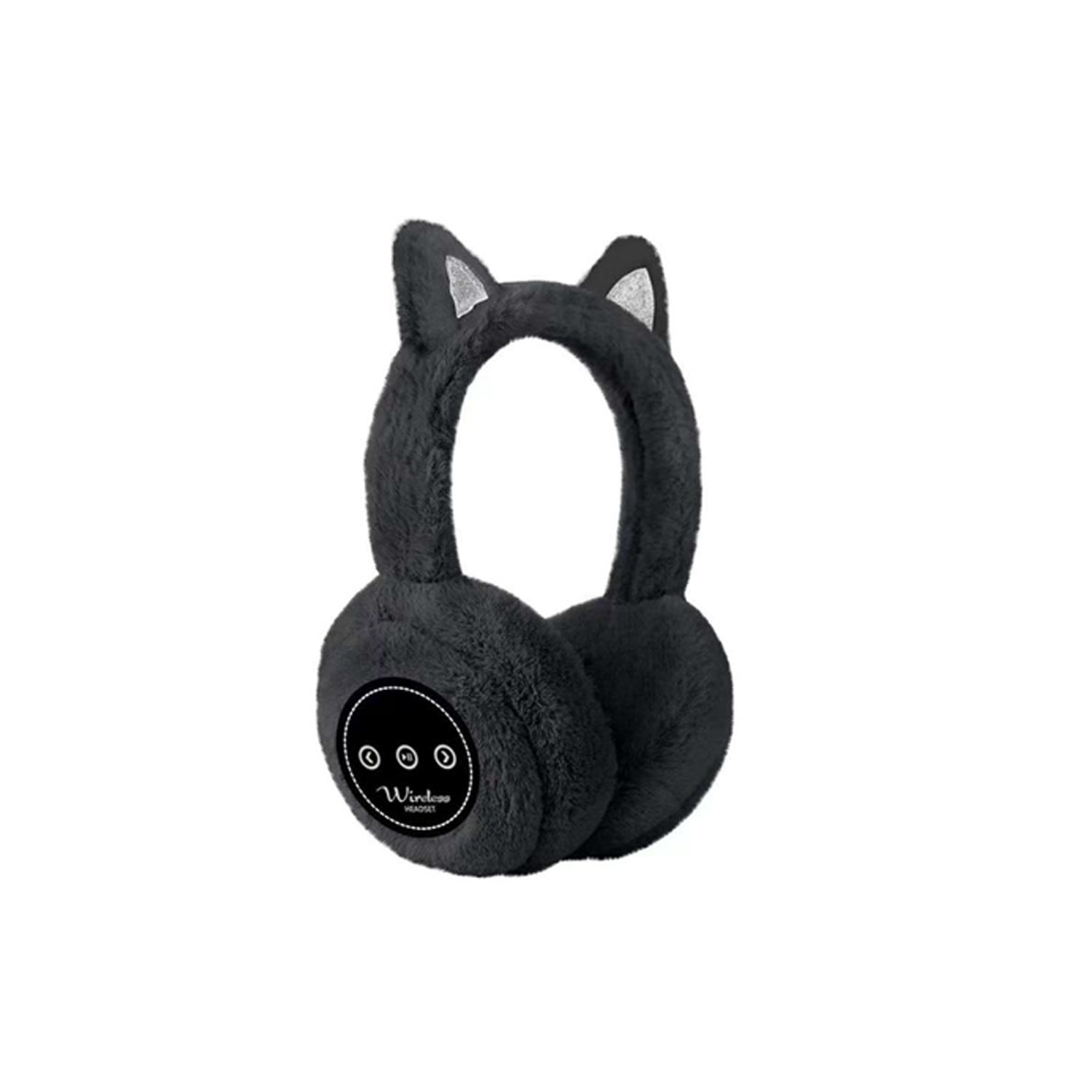 Headphones Earphones soft comfortable black