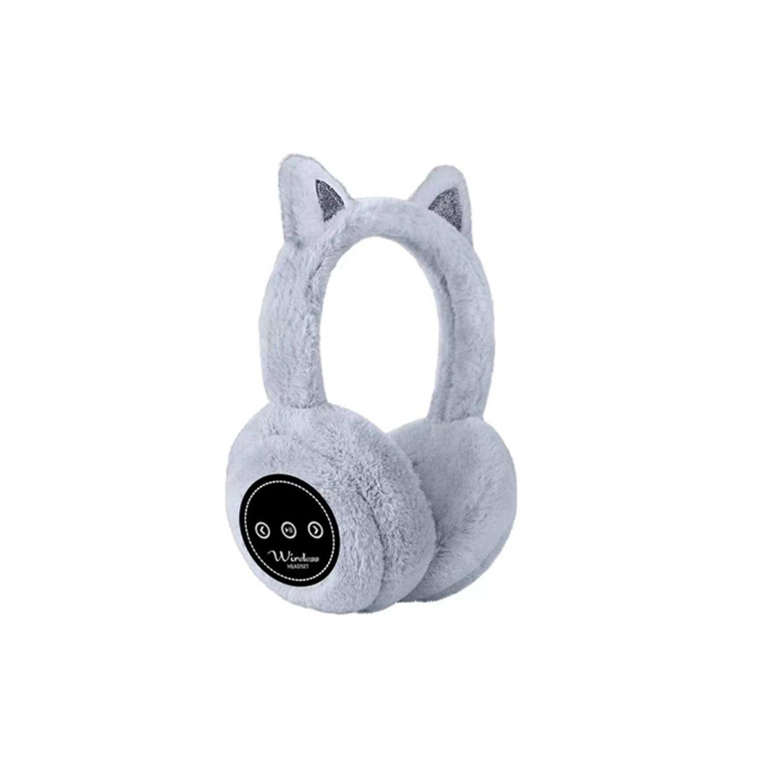 Headphones Earphones soft comfortable grey