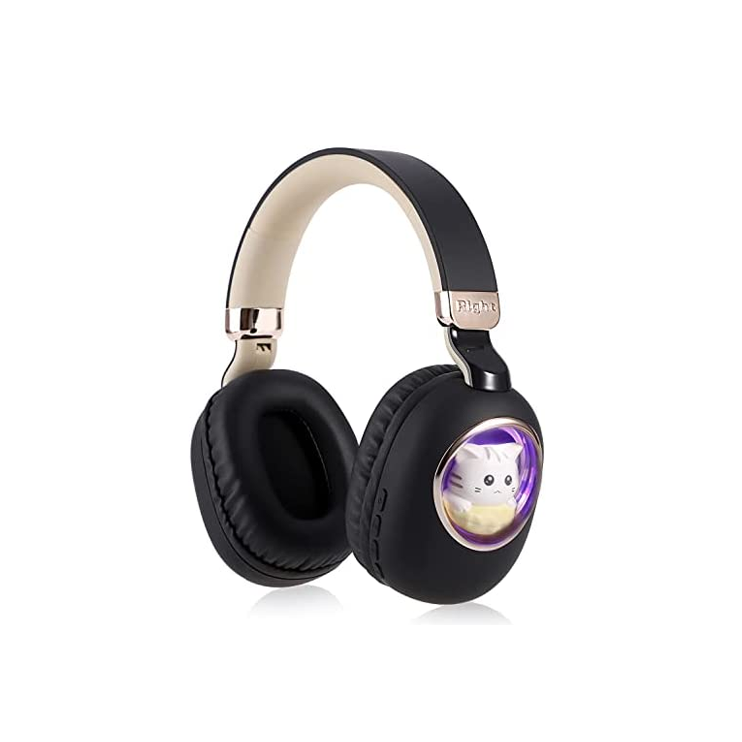 Kids Wireless Headphones, Bluetooth Over Ear Headphones black