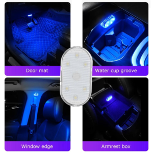 Led Lamp for cars RGB Magnetic Adhesive