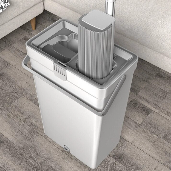 Magic Sponge Mop & Bucket Hand Free Bathroom Floor Mop Cleaning Tools Water Absorption Mop Window Wash Spin Broom - Image 6