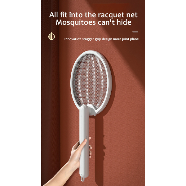 Mosquito Swatter Folding Wall Hanging Four in one Folding Electric Mosquito Swatter - Image 5