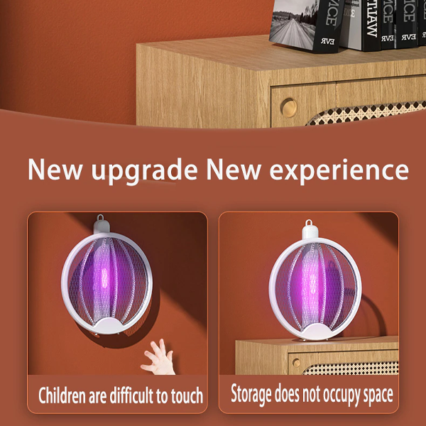 Mosquito Swatter Folding Wall Hanging Four in one Folding Electric Mosquito Swatter - Image 7