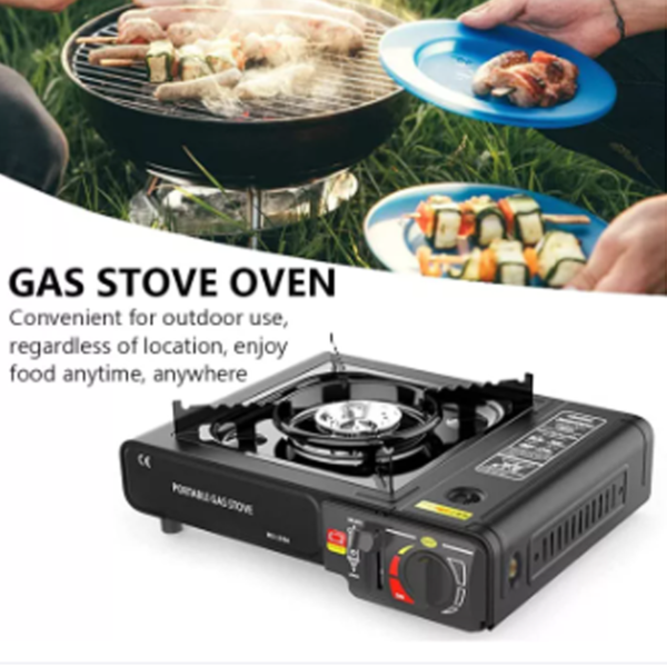 Portable Gas Stove Mini Camping Portable Gas Grill Functional Fuel Outdoor Windproof Camp Stove Butane Gas Stove Portable Stove - Image 3