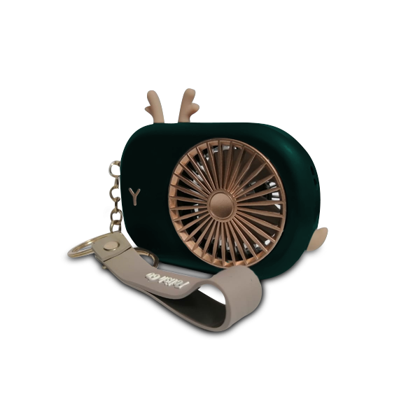 Rechargeable Mini Fan Green