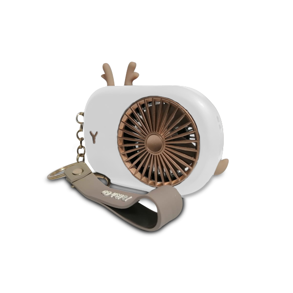Rechargeable Mini Fan White
