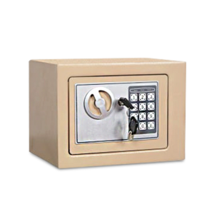 Safe Box Cream, H170*W230*D170MM 1KG