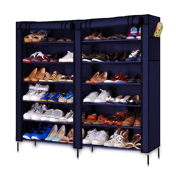 Shoe Wardrobe Dark Blue