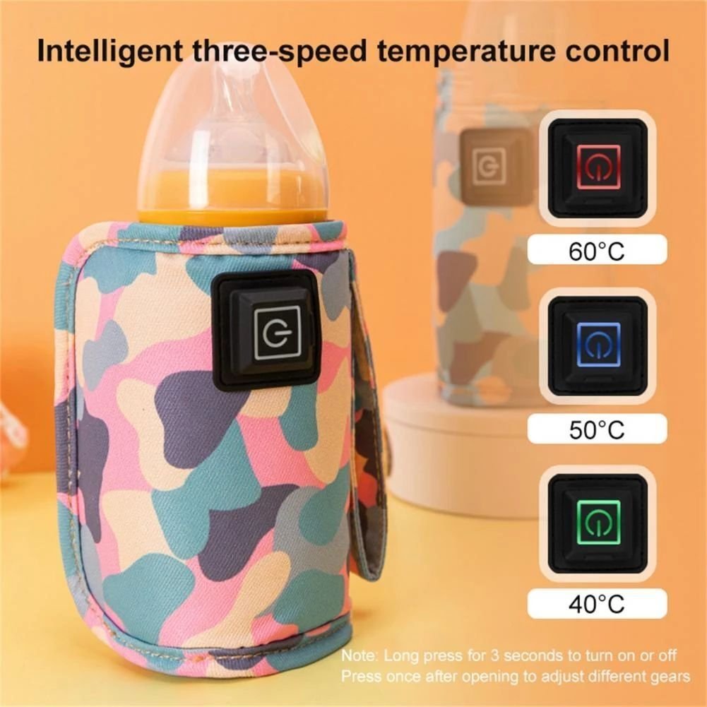 USB BABY BOTTLE WARMER , MILK BOTTLE WARMER , pink